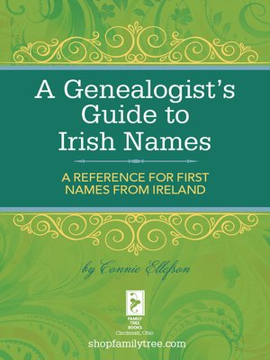cover image of A Genealogist's Guide to Irish Names